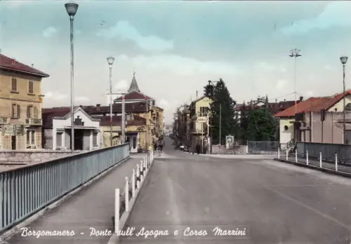 #BORGOMANERO: BRÜCKE ÜBER DIE AGOGNA UND CORSA MAZZINI