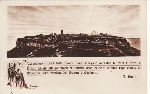 #ORVIETO: dis. BENINI...SL-SÄTZE. FUMI