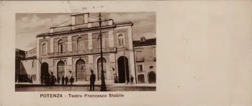 #POWER: THEATER FRANCESCO STABILE - MINI POSTKARTE