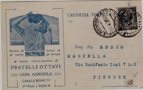 #CASALE MONFERRATO: CASA AGRICOLA - FRATELLI OCTAVI