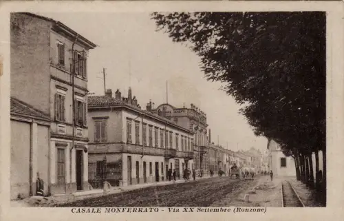 #CASALE MONFERRATO: VIA XX SEPTEMBER - Ronzone