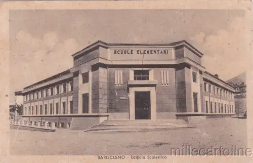 * BARISCIANO - Schulgebäude, Faschistische Architektur 1954