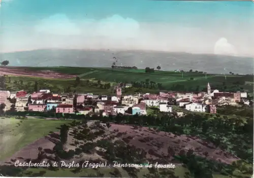 #CASALVECCHIO DI PUGLIA: PANORAMA DA EVANTE