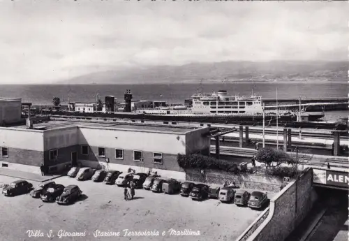 #VILLA S. GIOVANNI: BAHN- UND SEEBAHNHOF