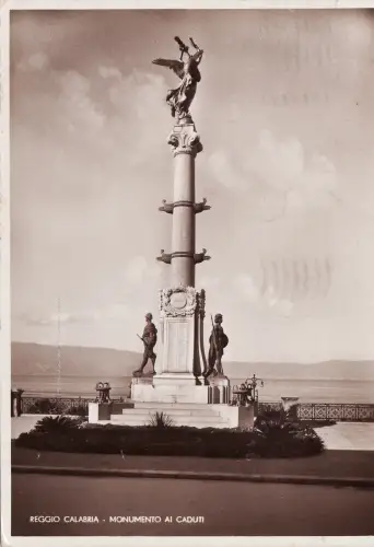 #REGGIO CALABRIA: MONUM. AI CADUTI