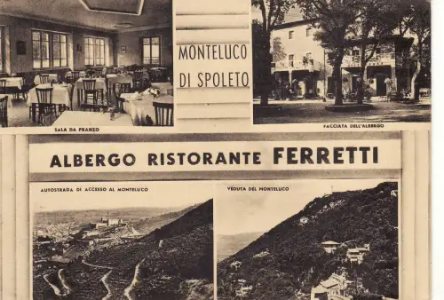 #MONTELUCO DI SPOLETO: HOTEL RESTAURANT FERRETTI