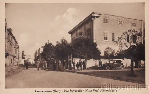 * CONVERSANO - Via Ingravalle - Villa Professore Florenzo Jaia