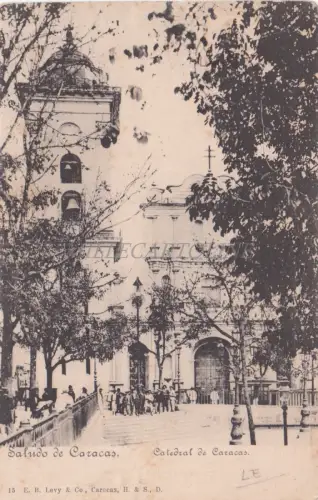 VENEZUELA - Gruß, Kathedrale von Caracas