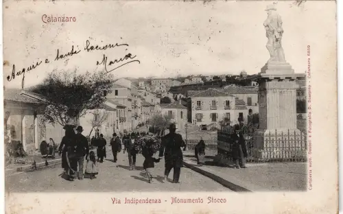 #CATANZARO: VIA INDEPENDENZA - MONUM. STOCCO