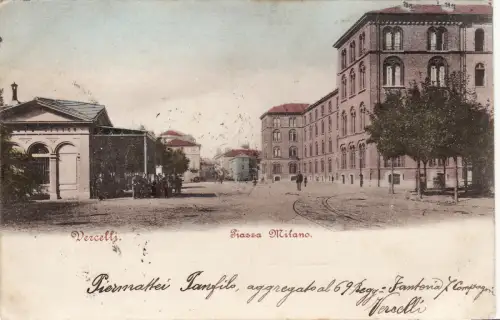 #VERCELLI: PIAZZA MILANO