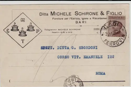 #BARI: Kopfstück - DITTA MICHELE SCHIRONE & F. - Bauwesen - Hygiene und Heizung