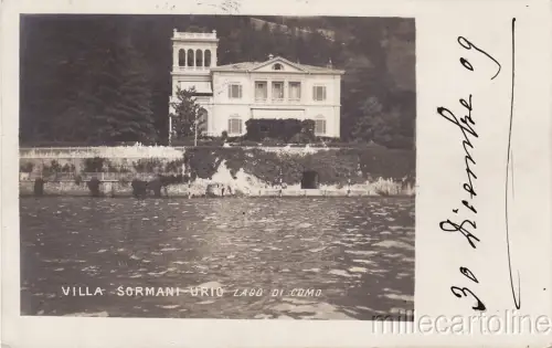 * URIO - Villa Sormani 1909