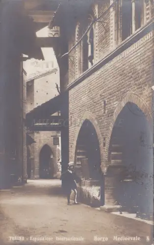 TURIN - Internationale Ausstellung 1911 Mittelalterliches Dorf