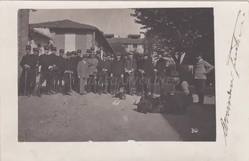 TURIN - Militärgruppe, Foto Postkarte