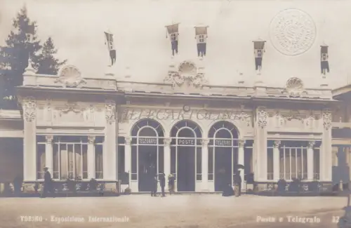 TURIN - Internationale Ausstellung 1911 Post und Telegraph