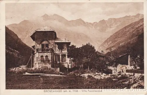 * GROSCAVALLO - Villa Passalacqua 1941