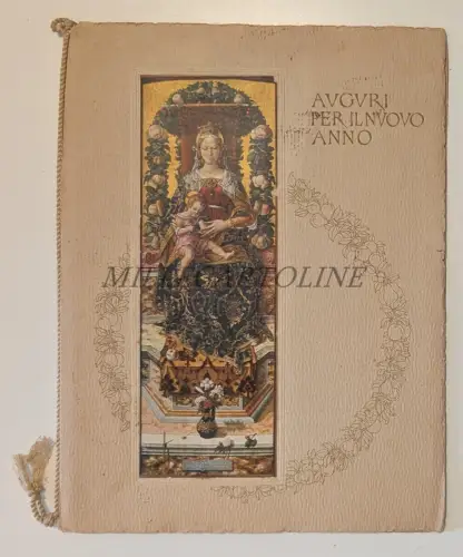 DITTA G.B. PARAVIA E C. TORINO - Wünsche für das neue Jahr, Kalender 1916