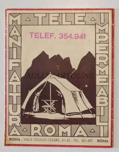 MANUFAKTUR WASSERDICHTE LEINWAND ROM - Klappbar mit Foto