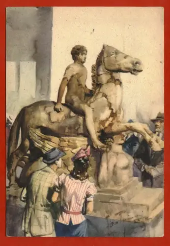 REGGIO CALABRIA, NATIONALMUSEUM, REITERSTATUE, DIS. RAIMONDI m