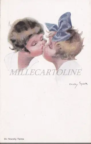 CHICKY SPARK - Zu freundlichen Bedingungen, Postkarte