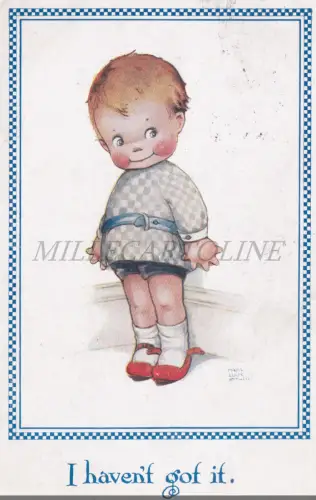 MABEL LUCIE ATTWELL - I haven't got it, Postkarte 1935