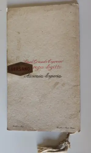 NAVIGATION - Sitmar Line - SS Esperia Programm 1931