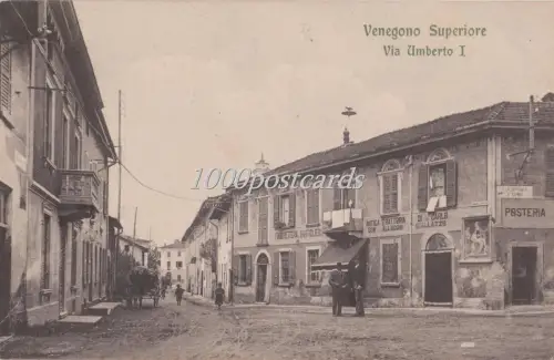 VENEGONO SUPERIOR - via Umberto I, 1911 - Antica trattoria Stallazzo