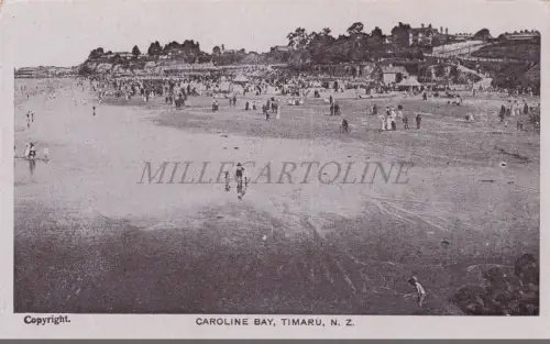 NEUSEELAND - Caroline Bay, Timaru, Postkarte