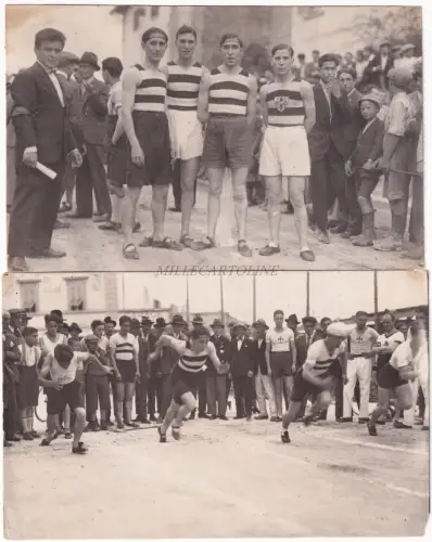 BORGO S.LORENZO (Mugello) Sport Atletica Corsa 2 Fotokarten 1910/20