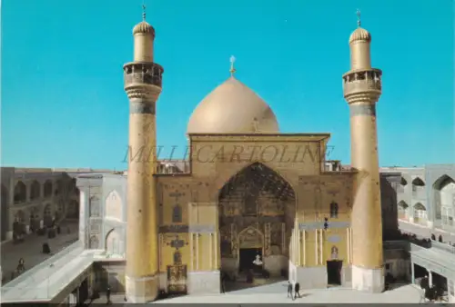 IRAK - Schrein von Al-Imam Ali Ben Abi Taleb Frieden sei mit ihm Al-Najaf, Postkarte