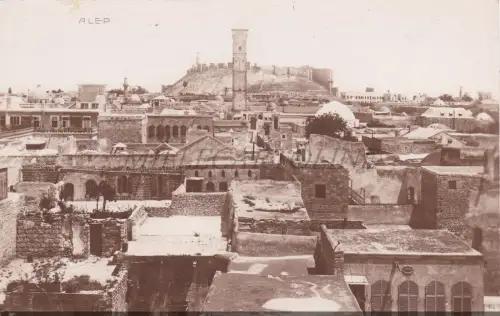 SYRIEN - Aleppo, View, Ed. Clovis et Evenet, Fotopostkarte
