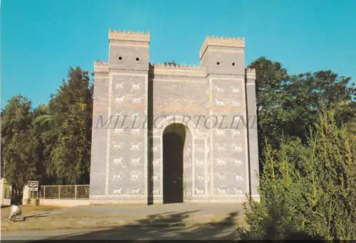 IRAK - Ashtar Gate, Babylon, Postkarte