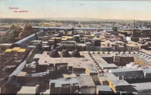 SYRIEN - Damaskus, Gesamtansicht, Postkarte