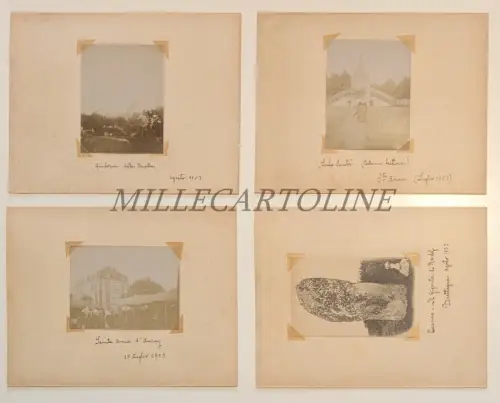 QUIBERON, CARNAC, SAINTE ANNE, FINISTÈRE - 7 Album Fotografien auf 4 Kartons