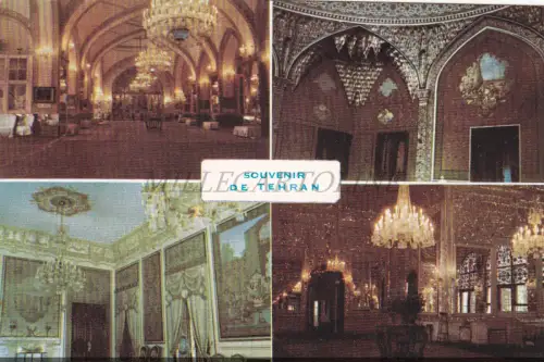 IRAN - Golestan, Sahebgharanie, h Marmar, Teheran, Postkarte