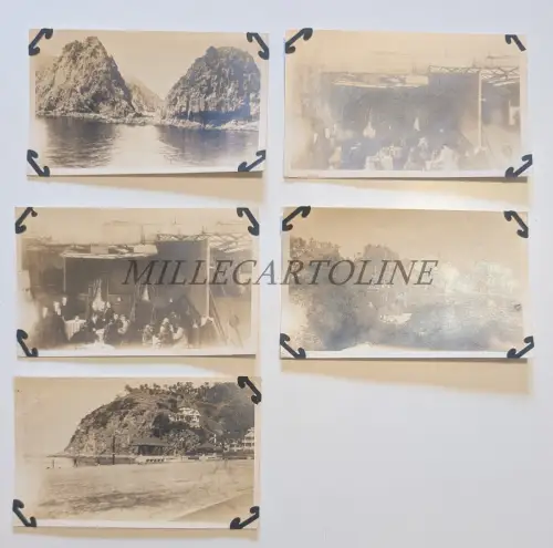 CALIFORNIA CATALINA ISLAND PASADENA HONEYMOONERS UNIVERSAL FILM - 5 Fotos 1917