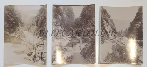 ALLEVARD VIEWS - 3 De Buisson Fils Photographs