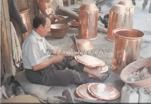 IRAK - Kupferschmiedemarkt, Bagdad, Postkarte
