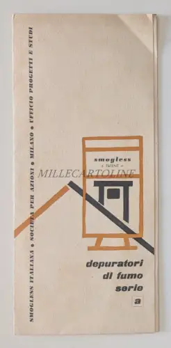 SMOGLESS ITALIANA MILANO - Depliant Depuratori di Fumo di Serie A