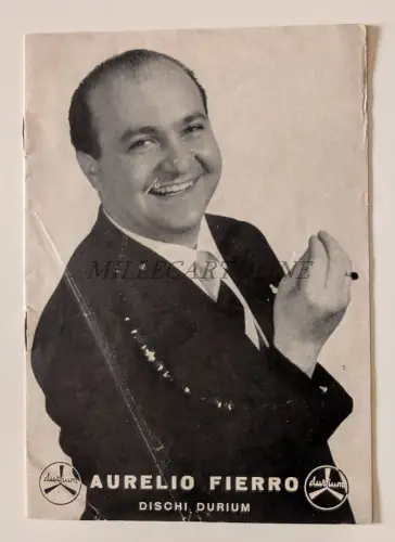 DURIUM SCHEIBEN - Broschüre mit allen Aufnahmen von Aurelio Fierro