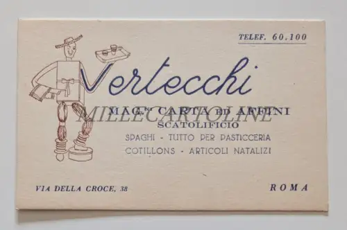 VERTECCHI PAPIER UND VERWANDTE BOX ROMA - Karton