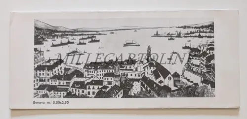 GENUA NEAPEL NEW YORK VENEZIA PALERMO ROMA Karton Werke Gianni Zanetti Schiff