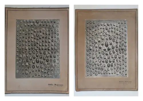 NATIONALES KONVENT VITTORIO EMANUELE II NEAPEL 1935 36 - 2 Fotos Attilio Majorana