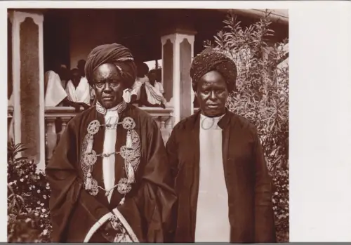 SOMALIA - Notabili Indigeni, Parodi Mogadischu Photo Postcard