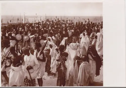 SOMALIA - Fantasia dell'Aràfa, Parodi Mogadischu Foto Postkarte