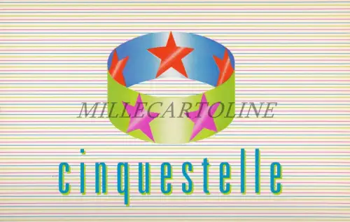 CINQUESTELLE TV - National Televisivo Circuit, Postkarte