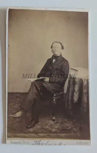 AUGUST THOLUK - Theologe, Vuagnat Genève Schweiz Foto CDV