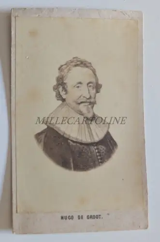 HUGO DER GROSSE - Philosoph, Ch. Binger & C. Haarlem Photo CDV Netherlands