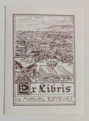 DE MANUEL ESTEVES - Ex Libris