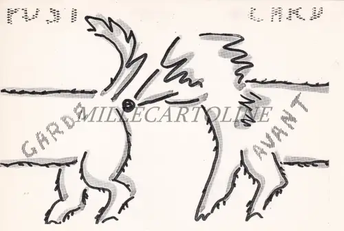 AVANTGARDE POSTKARTE - Puzzle bestehend aus X Postkarten, Enrico Sturani